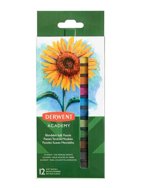 CREIOANE PASTEL SOFT 12 CULORI DERWENT ACADEMY CREIOANE PASTEL SOFT 12 CULORI DERWENT ACADEMY